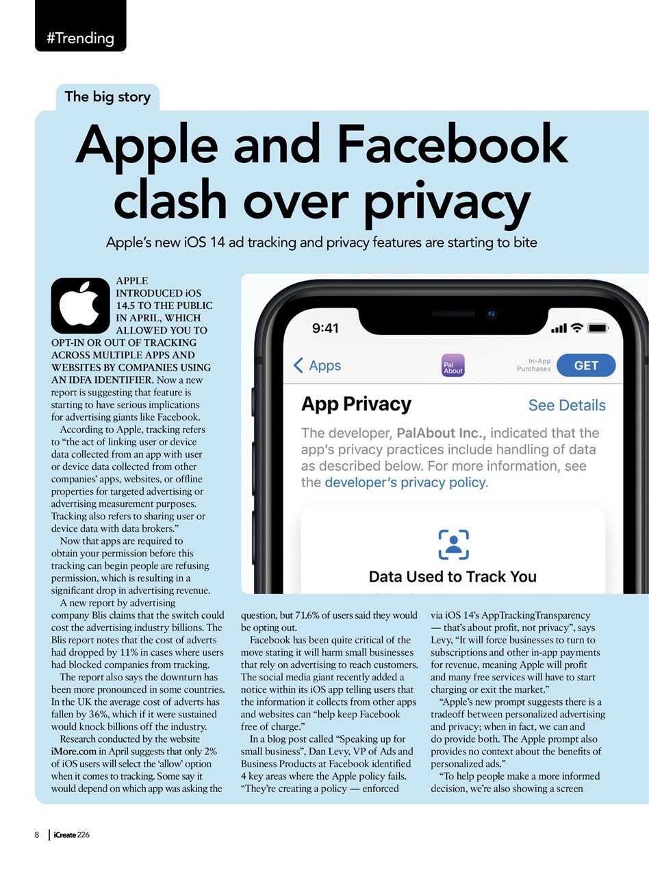iCreate Preview Pages