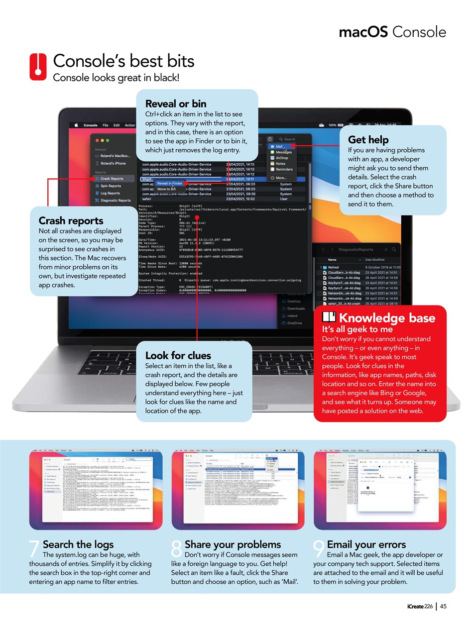 iCreate Preview Pages
