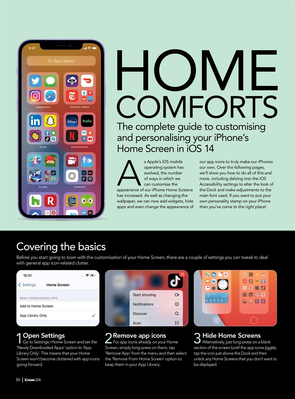 iCreate Preview Pages