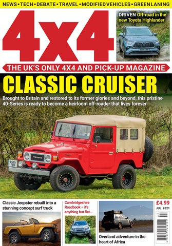 Overlander 4X4 issue July 2021