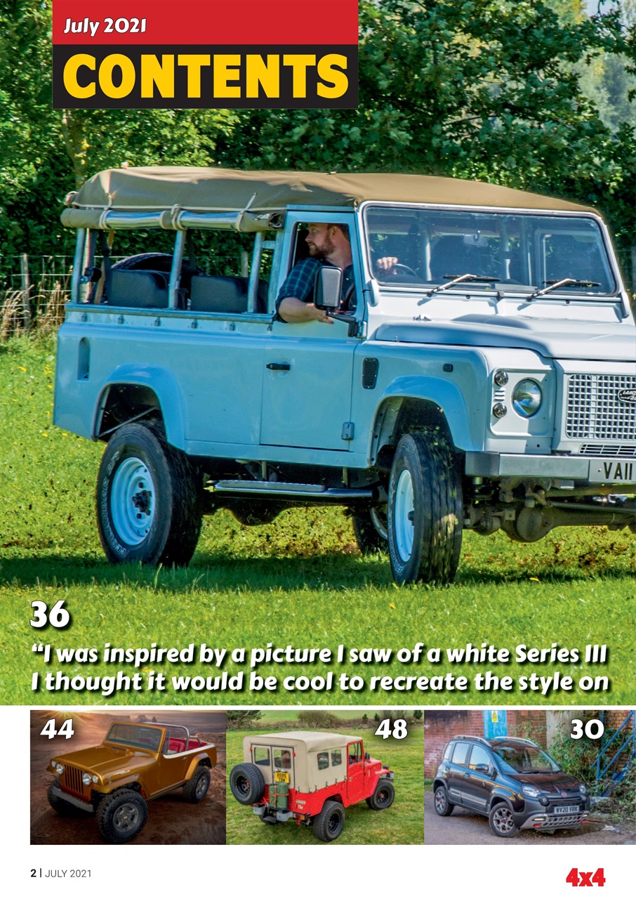 Overlander 4X4 Preview Pages