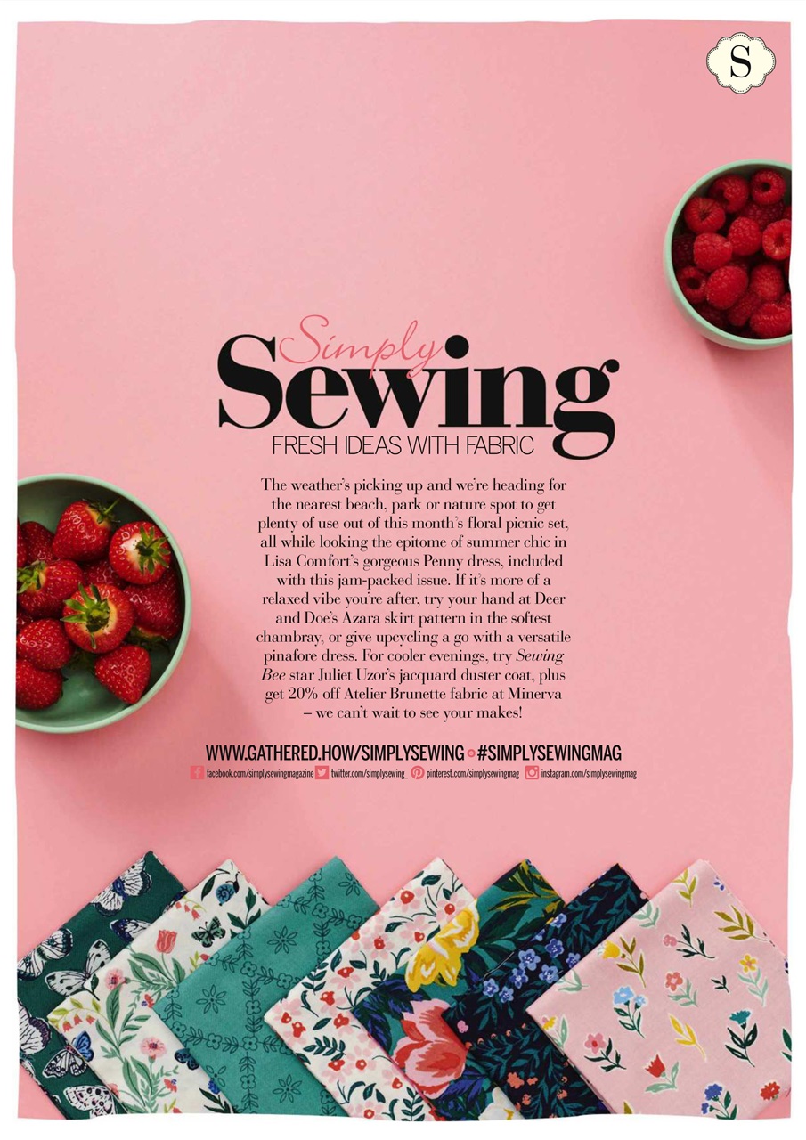 Simply Sewing Preview Pages
