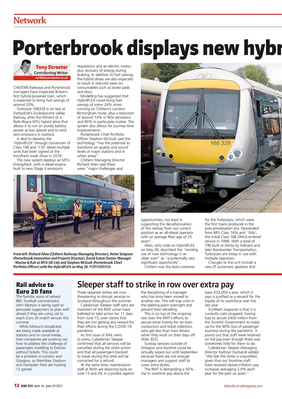 Rail Preview Pages