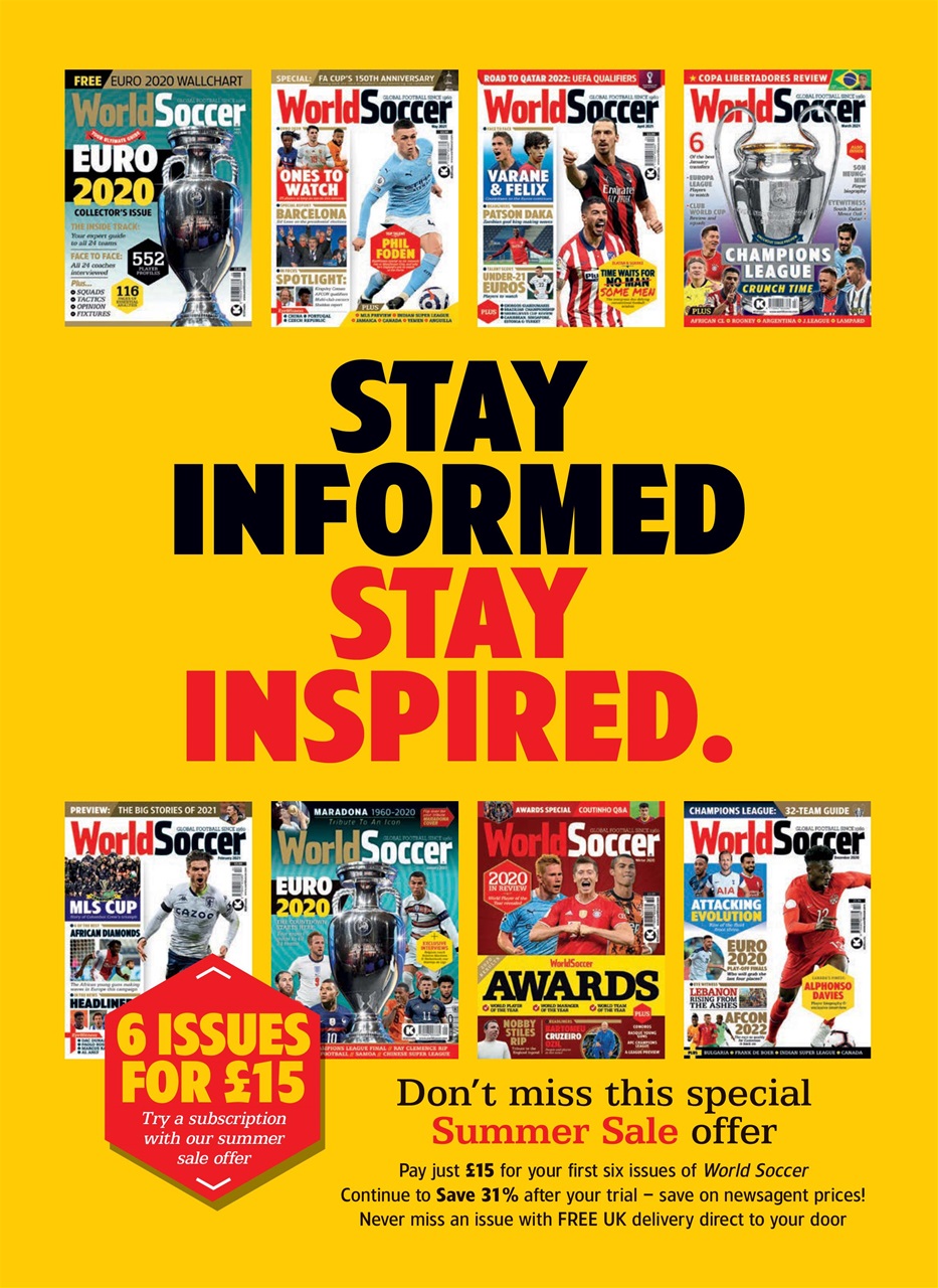 World Soccer Preview Pages