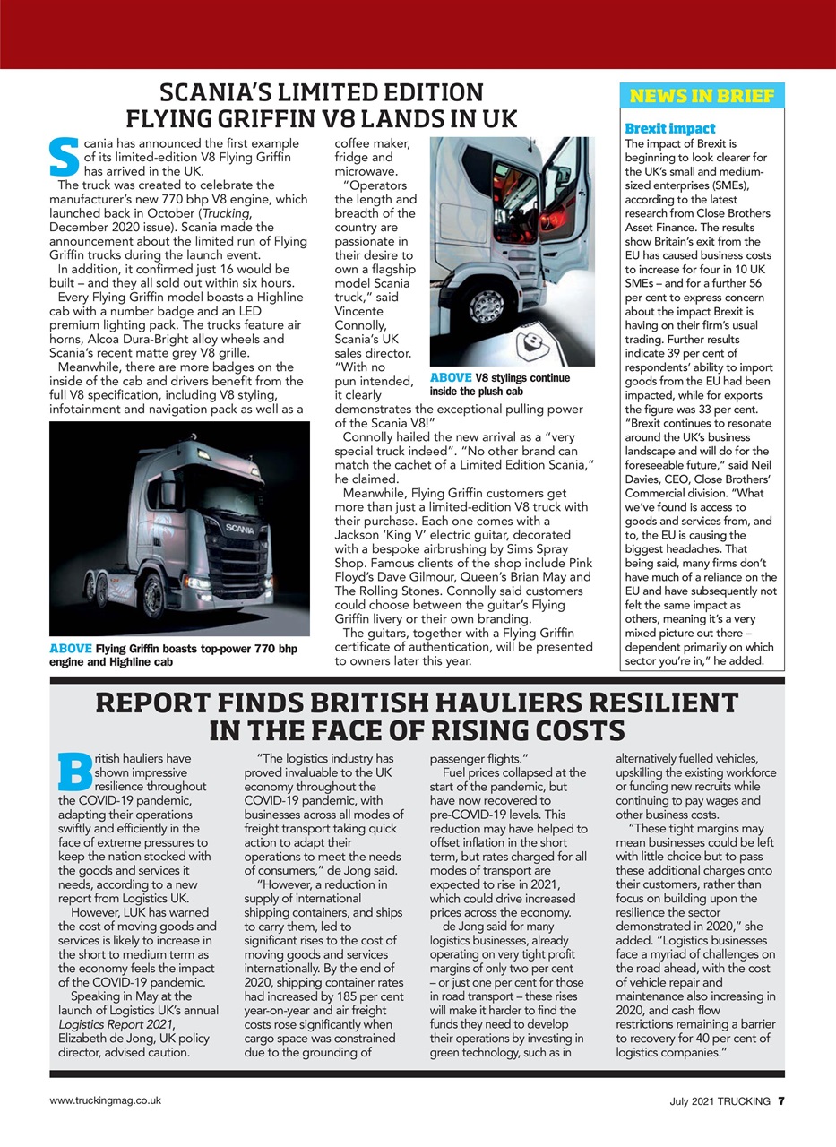Trucking Magazine Preview Pages