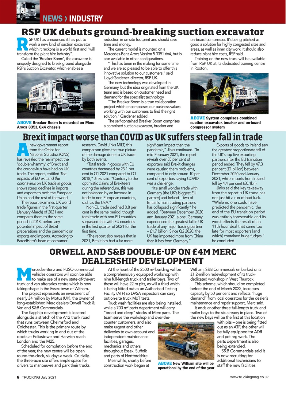 Trucking Magazine Preview Pages