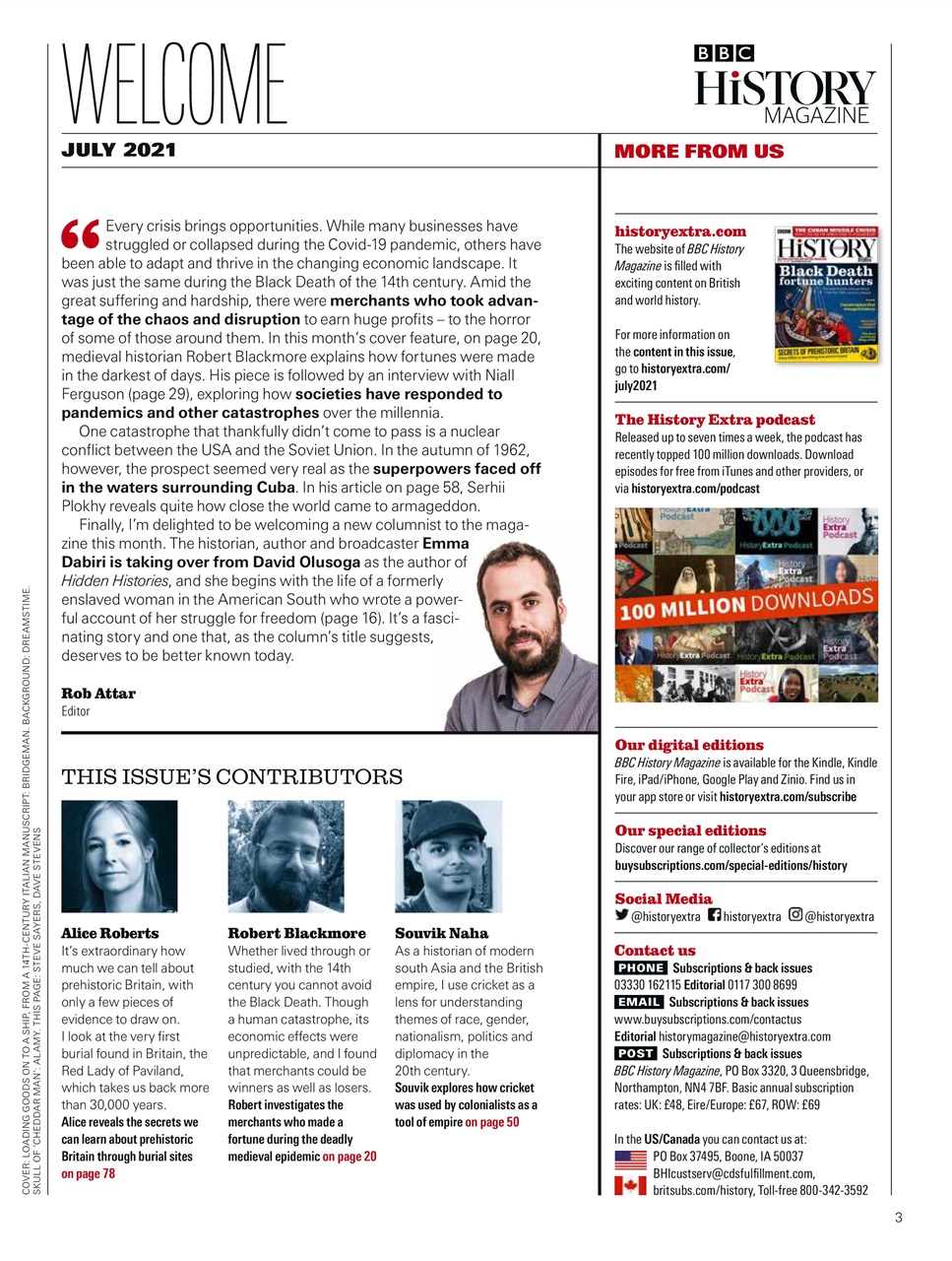 History Extra Magazine Preview Pages