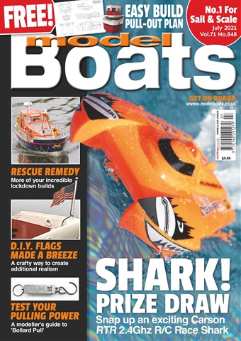 Model Boats issue July 2021