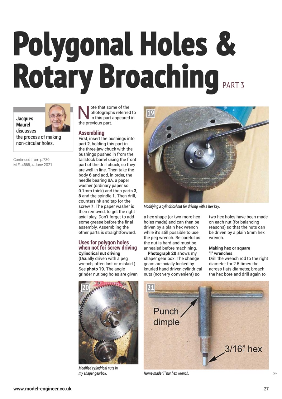 Model Engineer Preview Pages