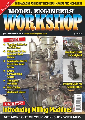 Model Engineer & Workshop Magazine issue July 2021