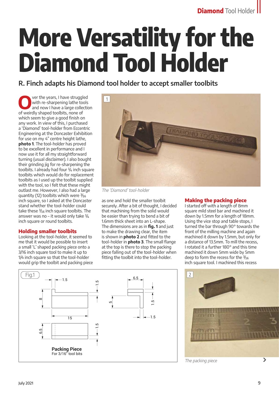 Model Engineer & Workshop Magazine Preview Pages