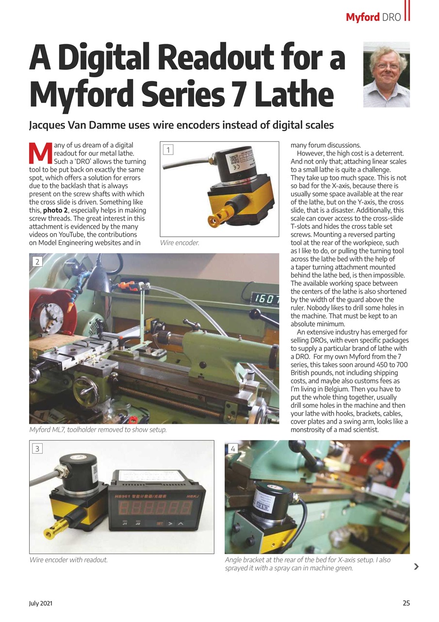 Model Engineer & Workshop Magazine Preview Pages