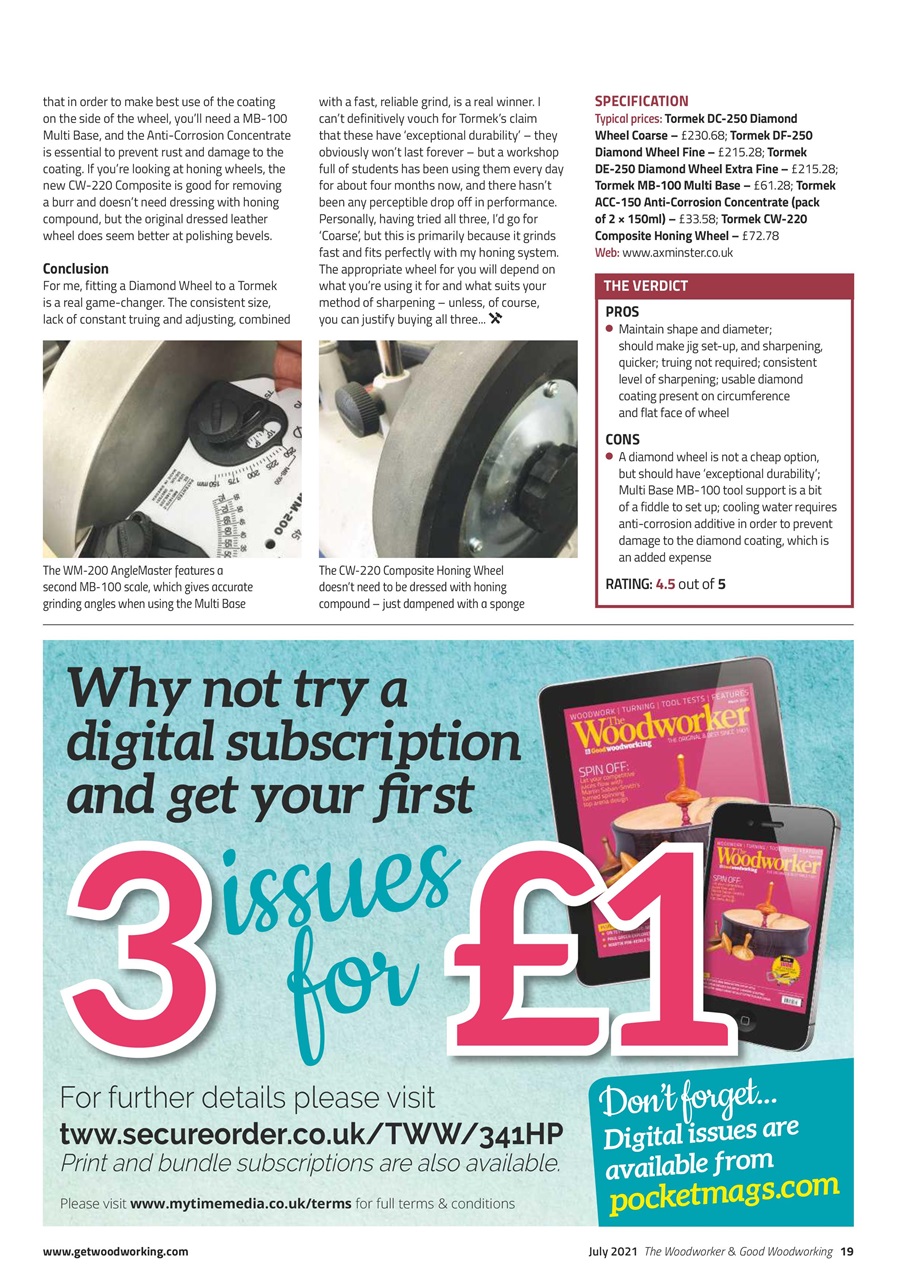 The Woodworker Magazine Preview Pages