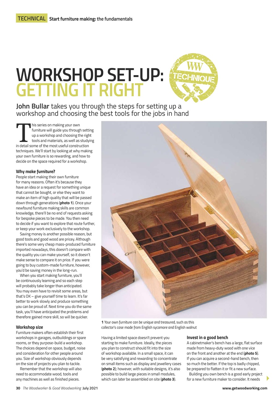 The Woodworker Magazine Preview Pages