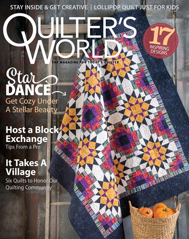 Quilter's World issue Autumn 2021