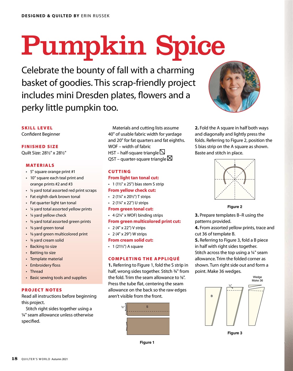 Quilter's World Preview Pages