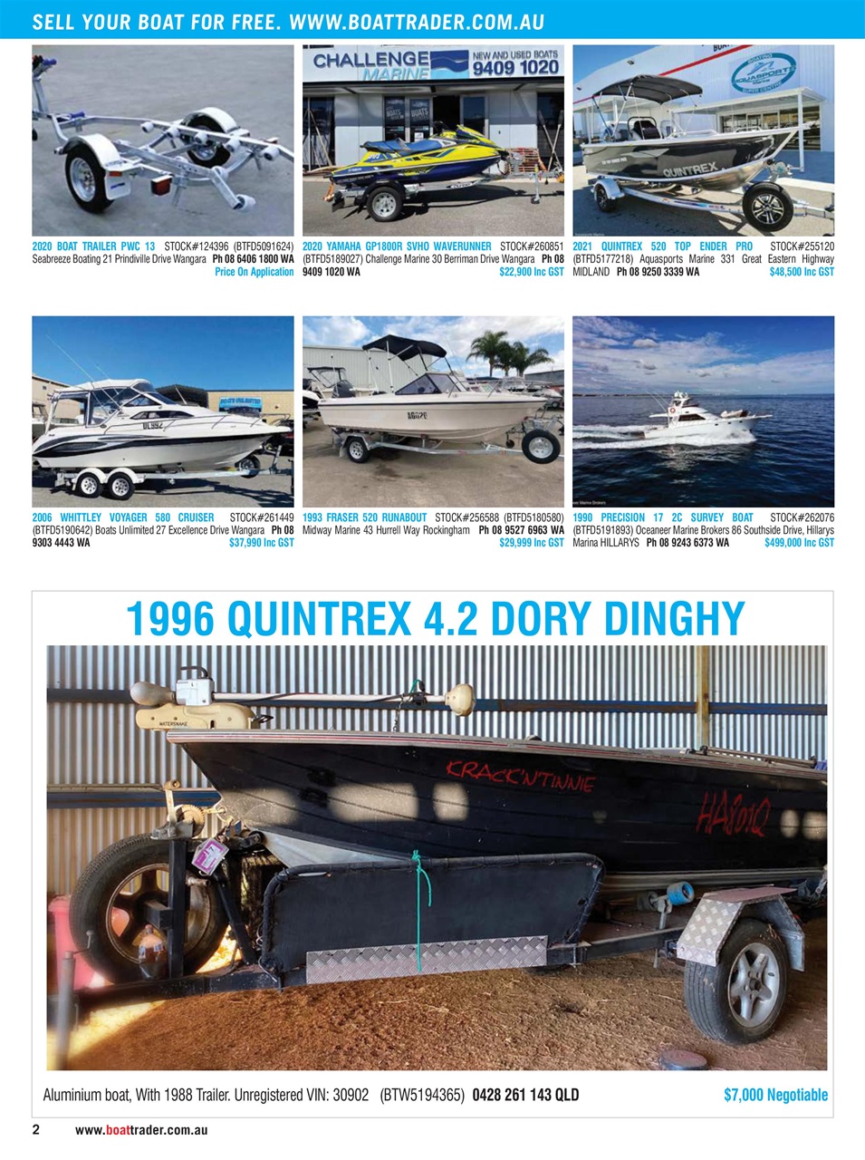 Boat Trader Australia Preview Pages