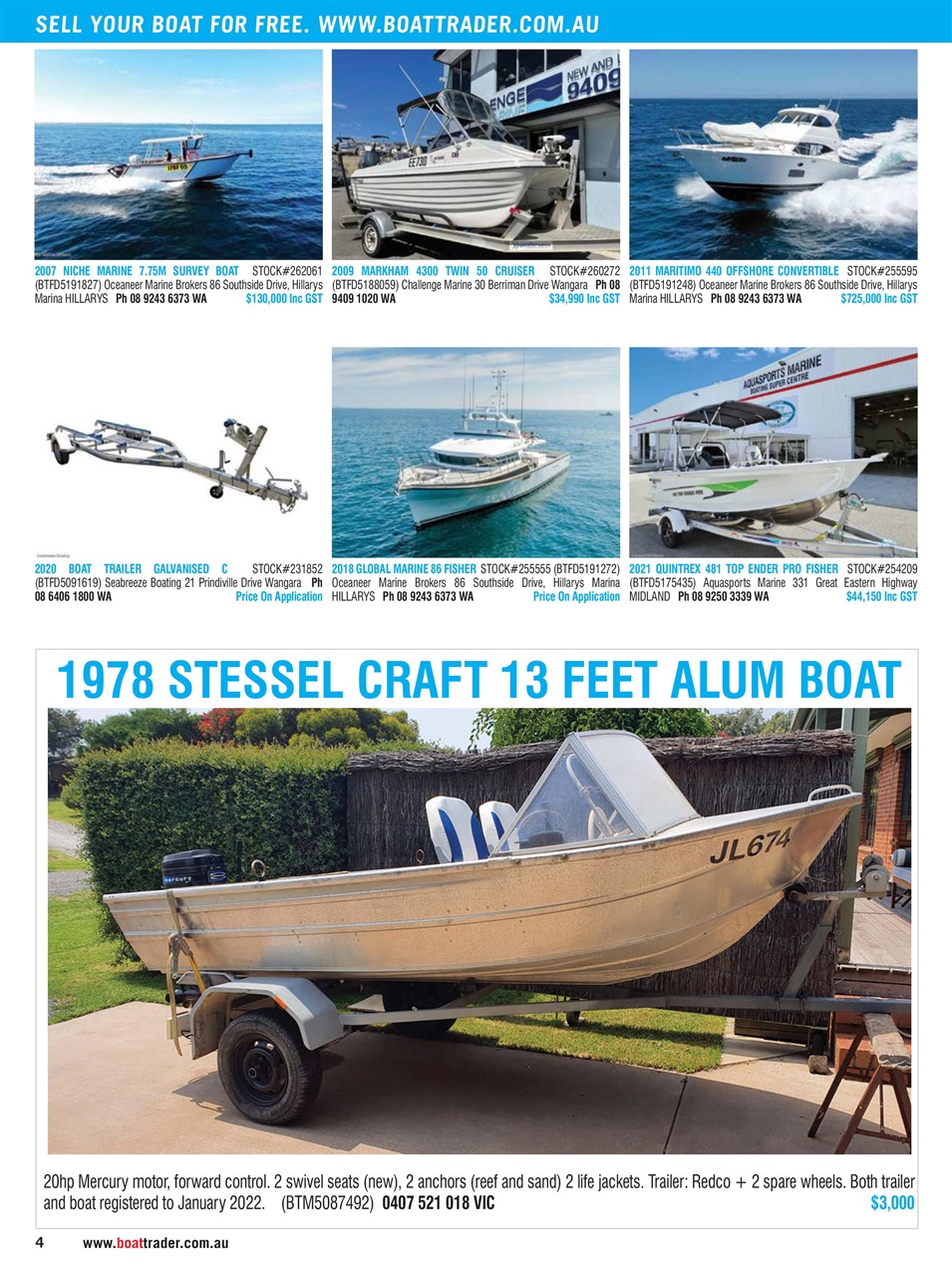 Boat Trader Australia Preview Pages