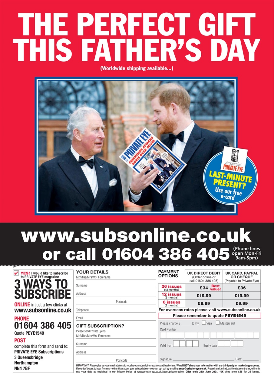 Private Eye Preview Pages