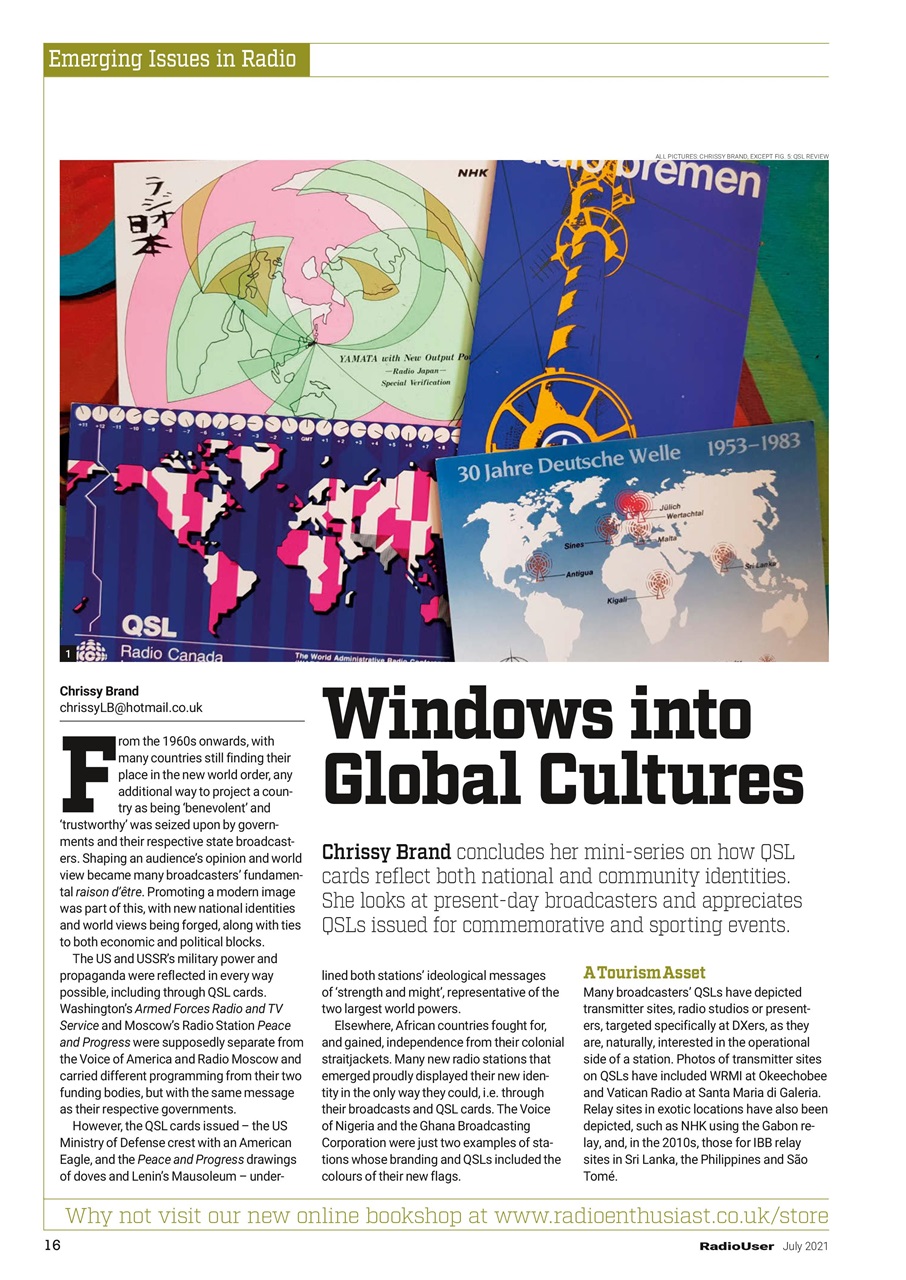 Radio User Preview Pages