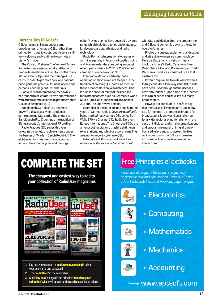 Radio User Preview Pages