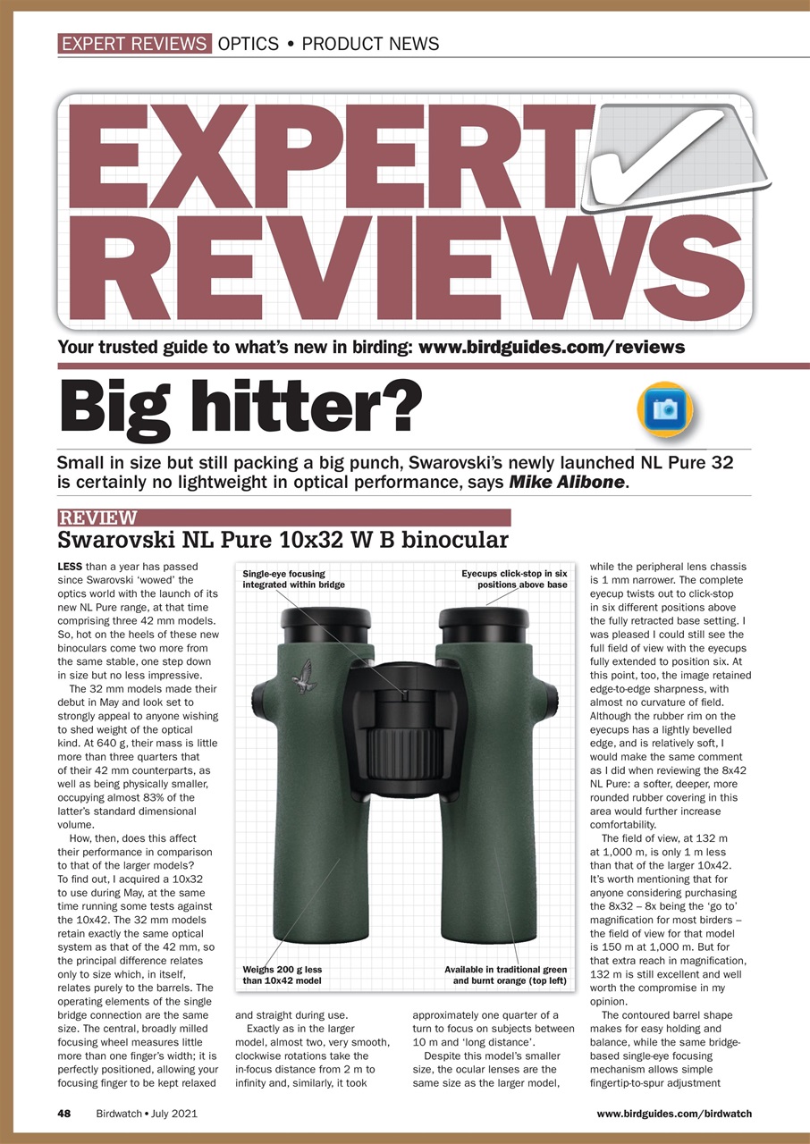 Birdwatch Magazine Preview Pages