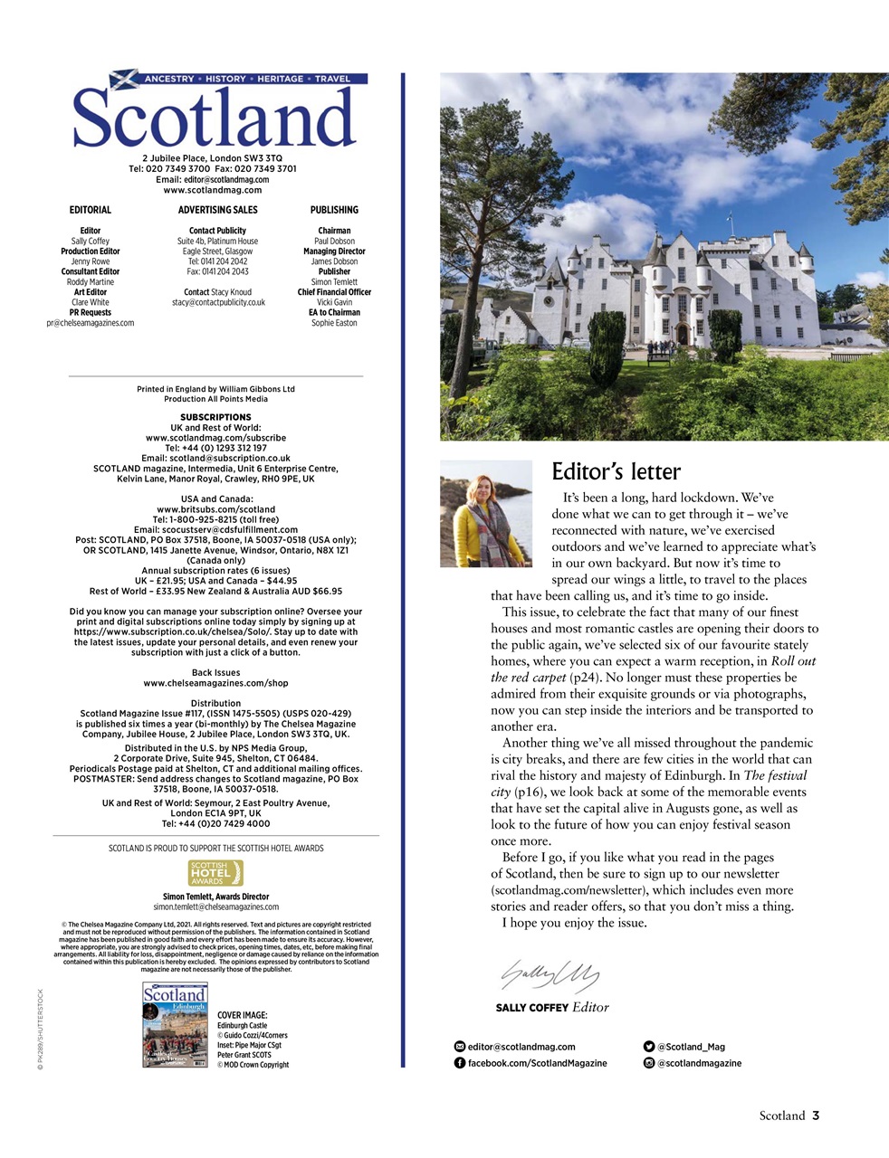 Scotland Magazine Preview Pages