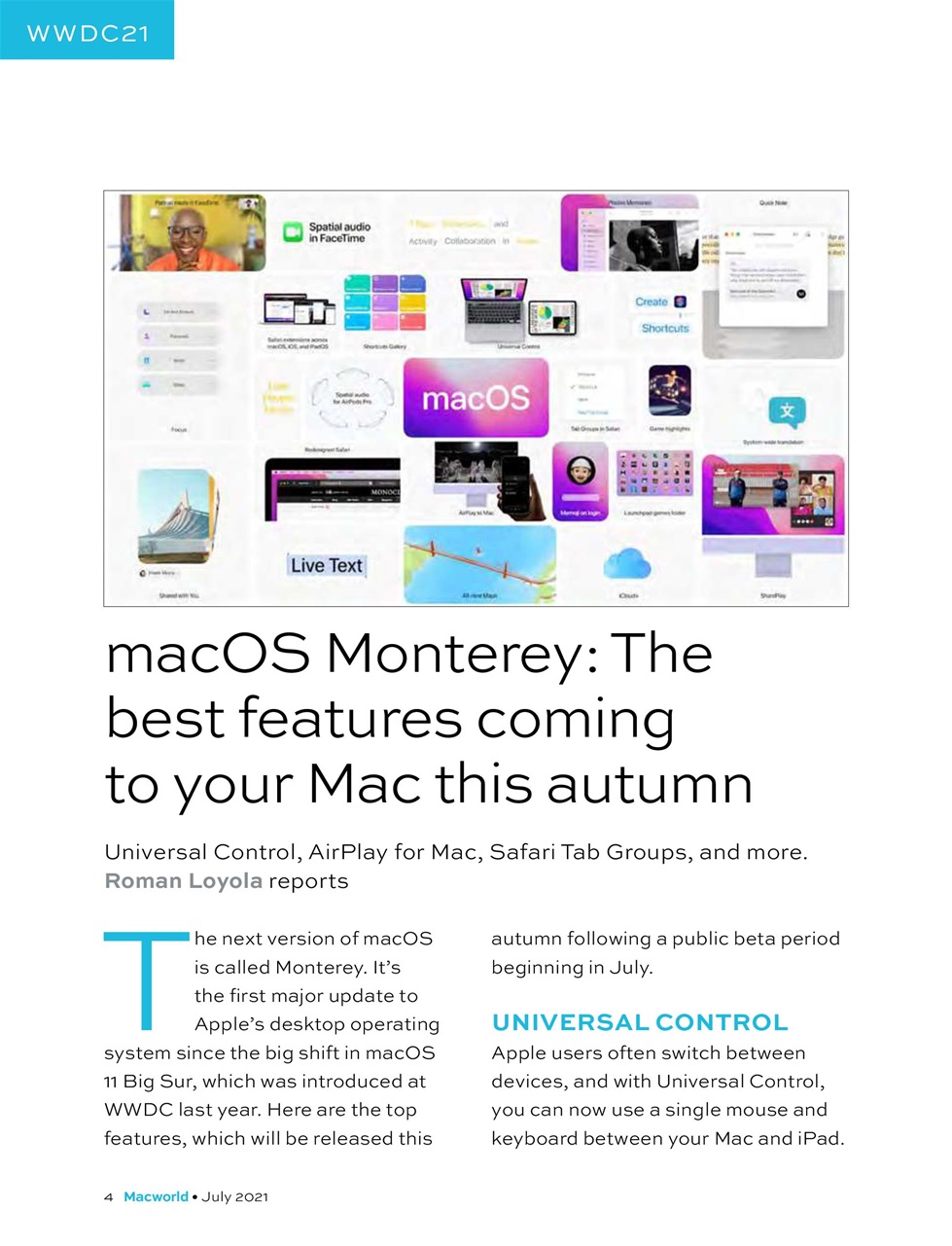Macworld Preview Pages