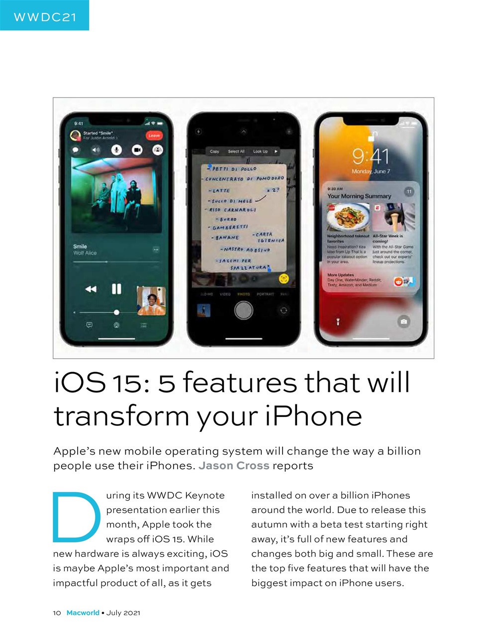 Macworld Preview Pages