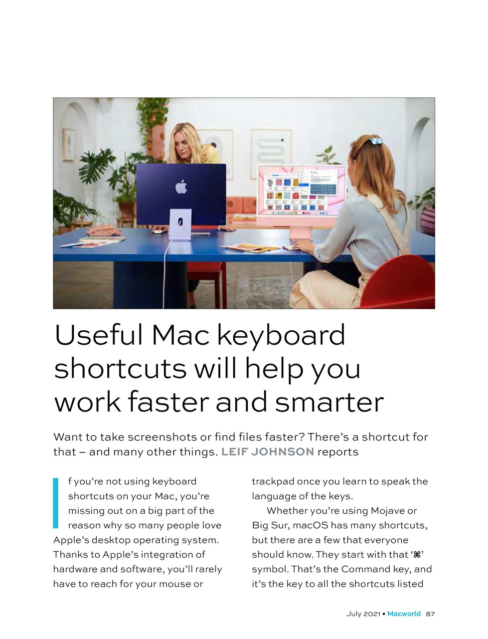 Macworld Preview Pages