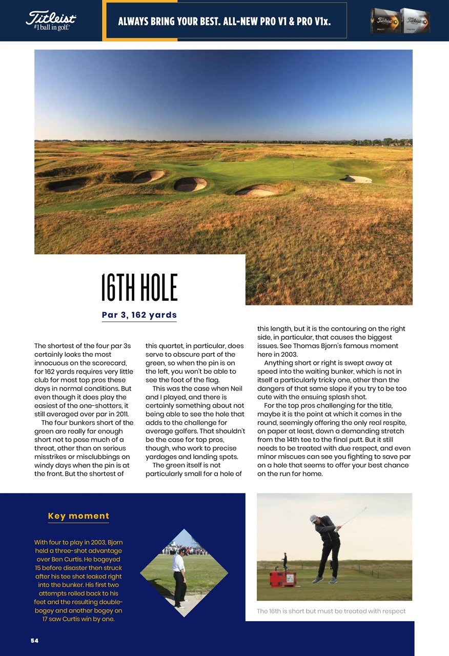 Golf Monthly Preview Pages