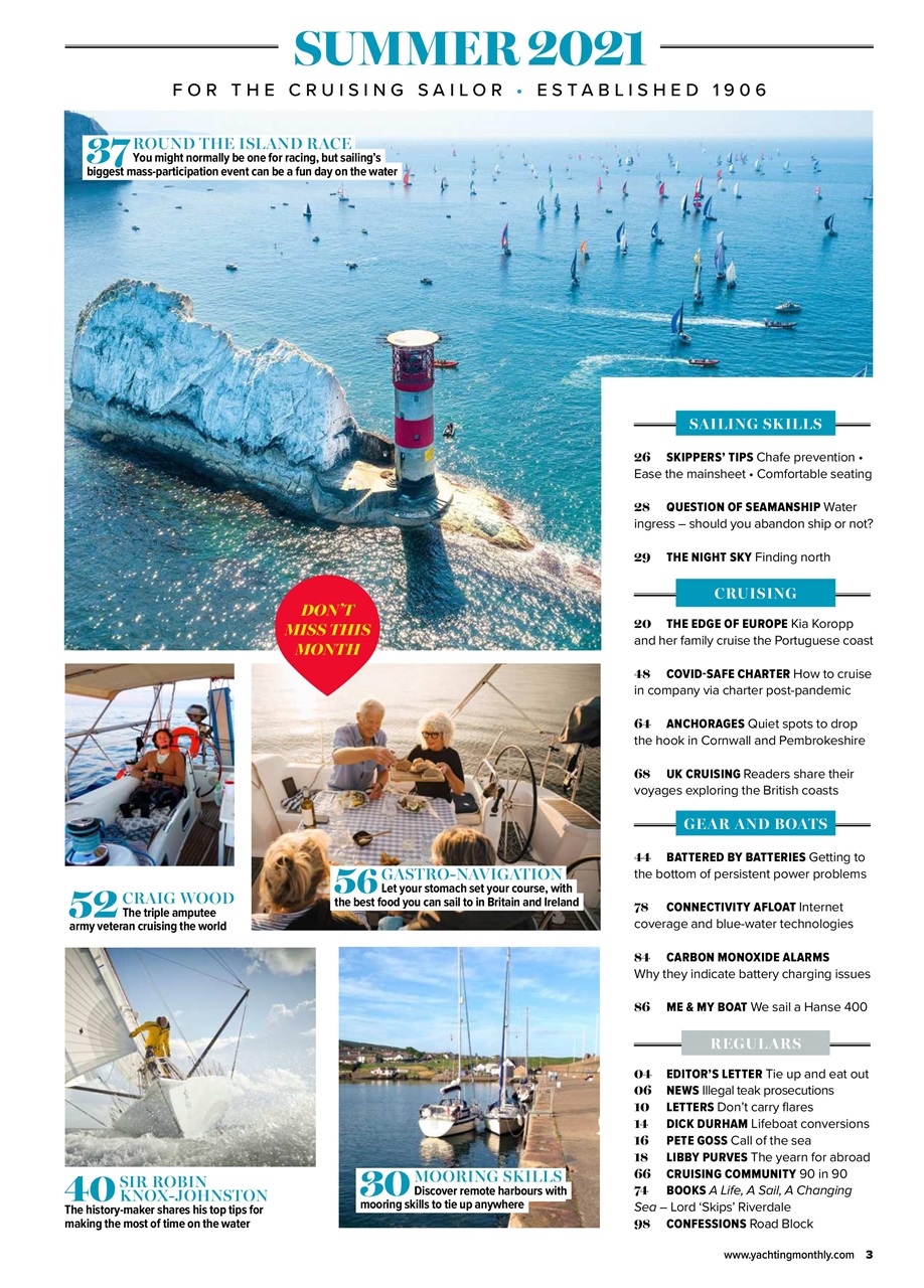 Yachting Monthly Preview Pages