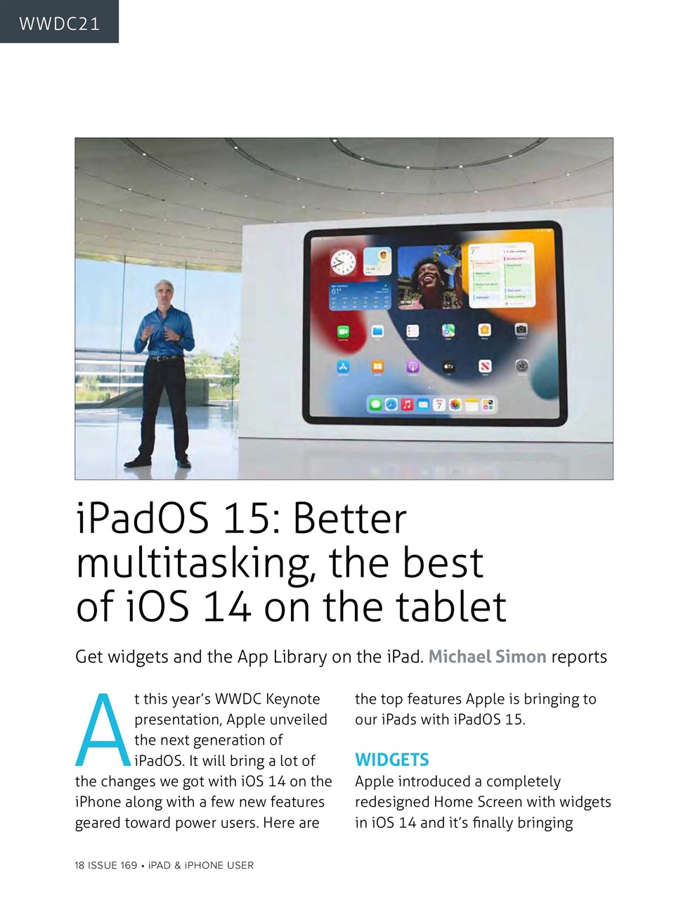 iPad and iPhone User Preview Pages