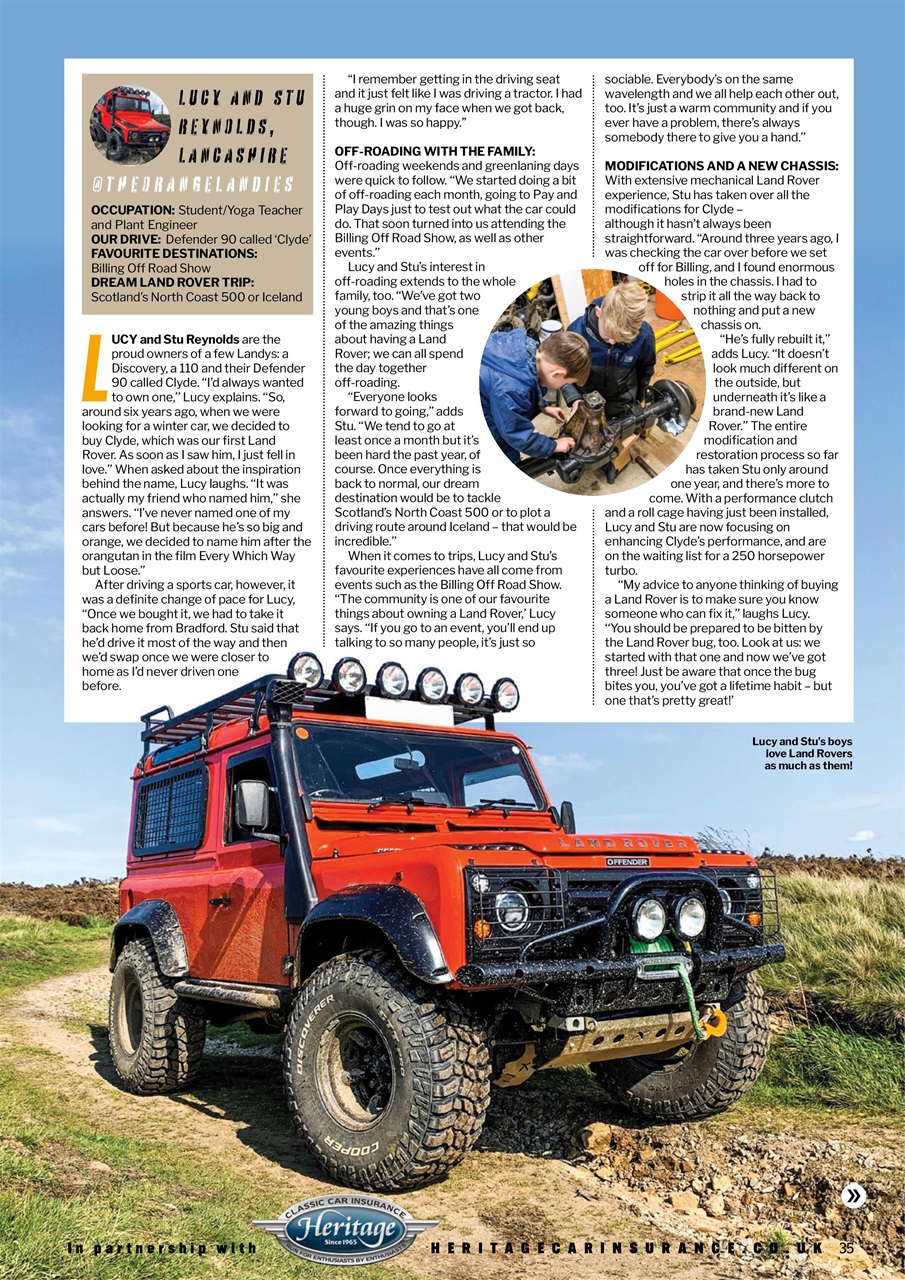 Land Rover Monthly Preview Pages