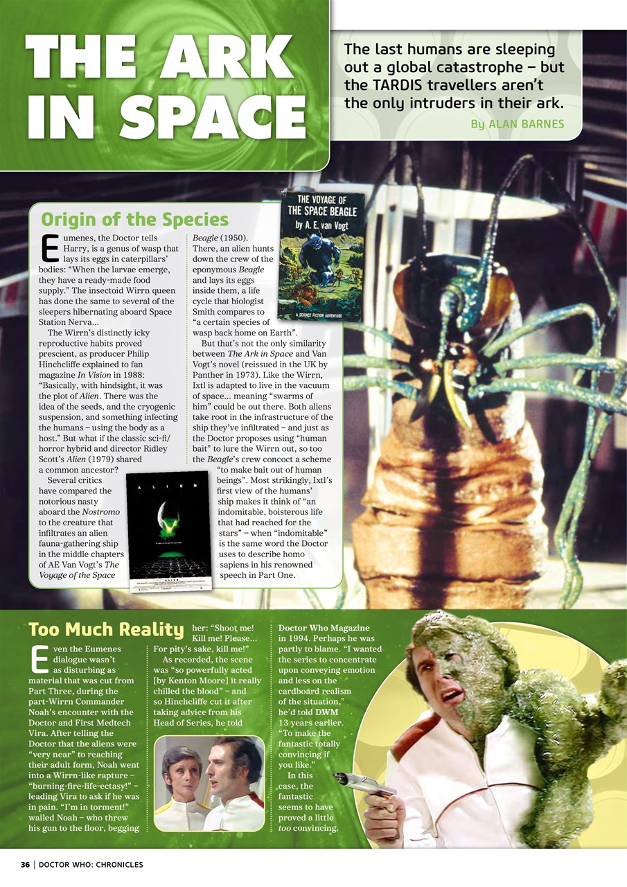 Doctor Who Magazine Preview Pages