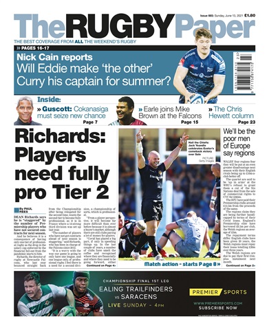 The Rugby Paper issue 13 Jun 2021