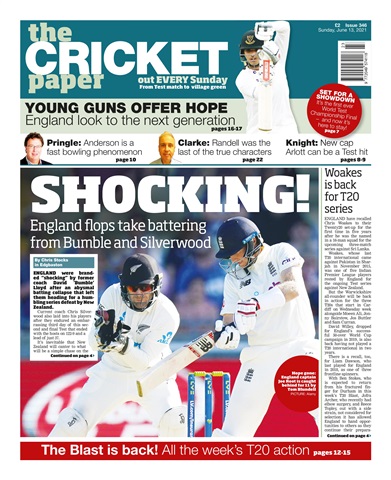 The Cricket Paper issue 13th June 2021