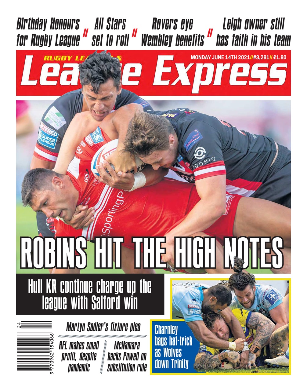 League Express Preview Pages
