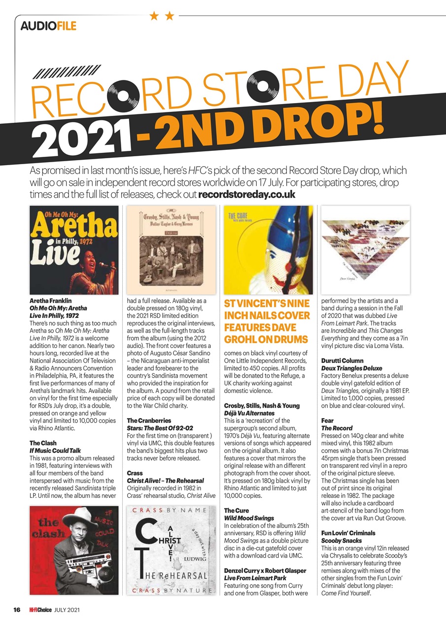 Hi-Fi Choice Preview Pages