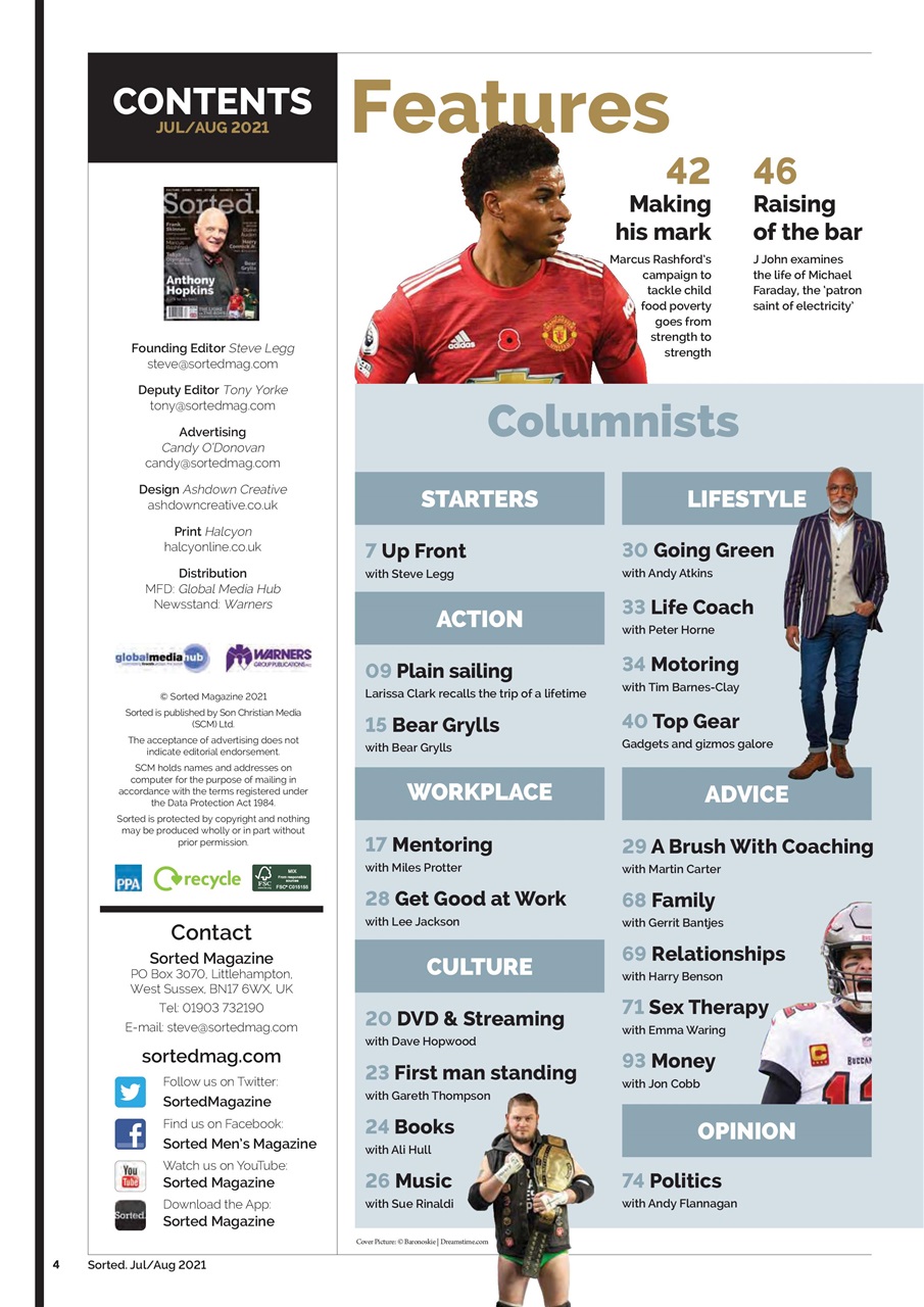 Sorted Magazine – The men's mag with morals Preview Pages