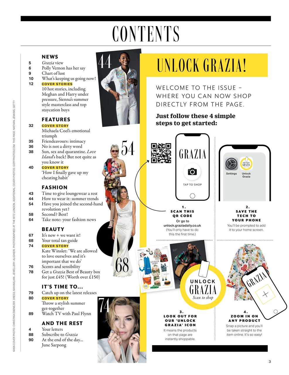 Grazia Preview Pages