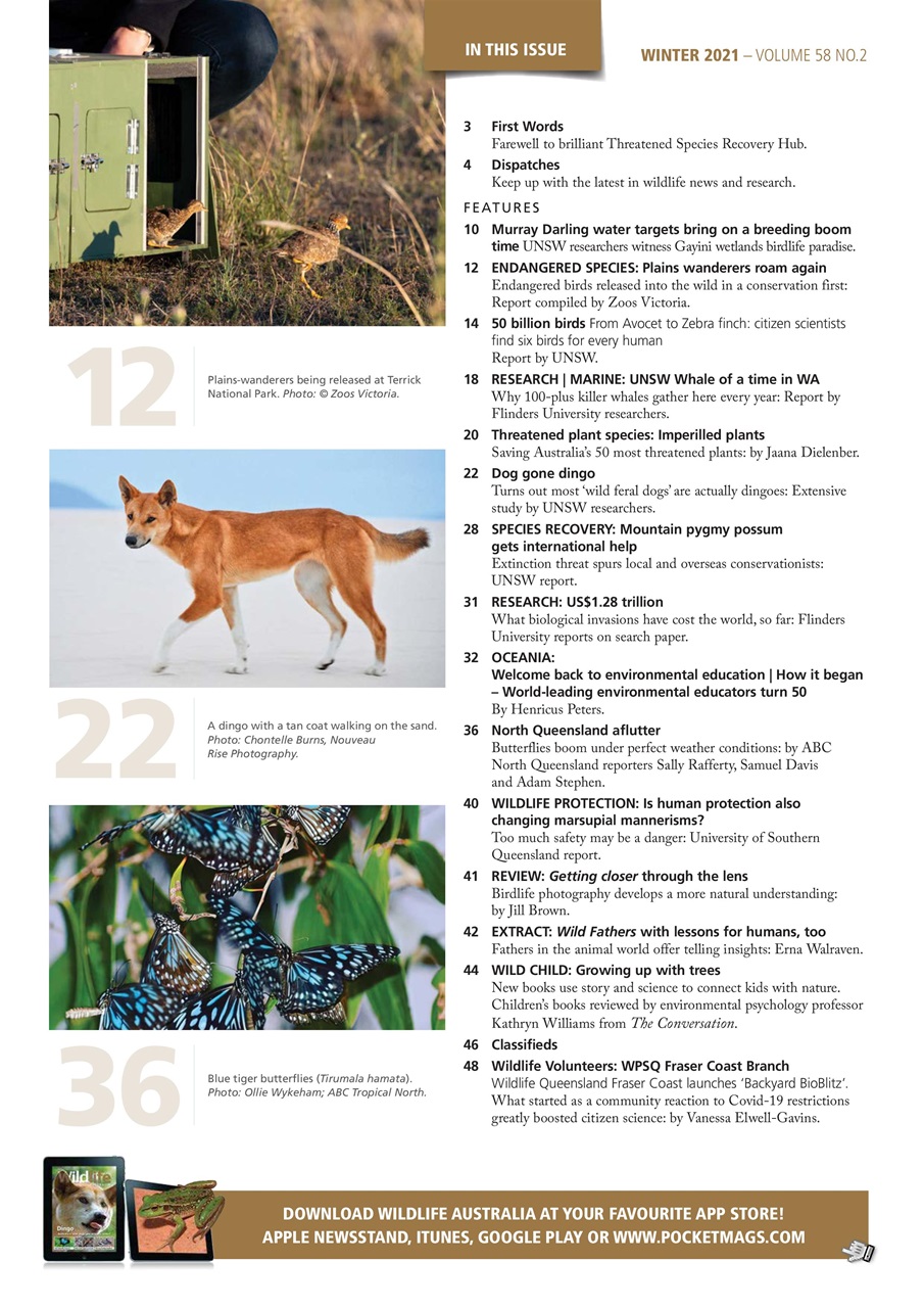 Wildlife Australia Preview Pages