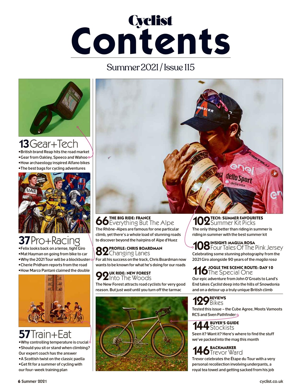 Cyclist Preview Pages