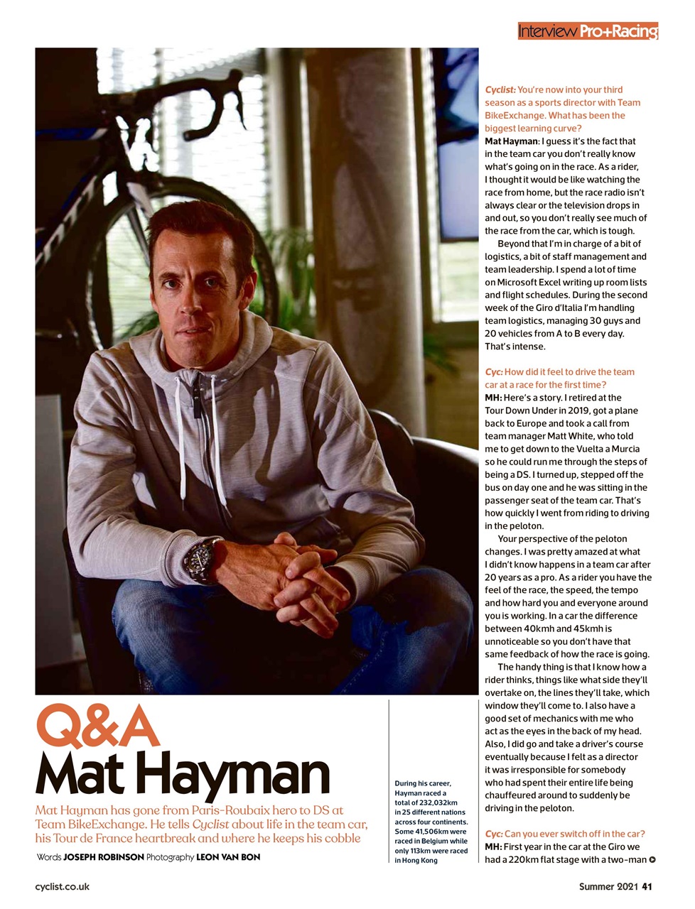 Cyclist Preview Pages