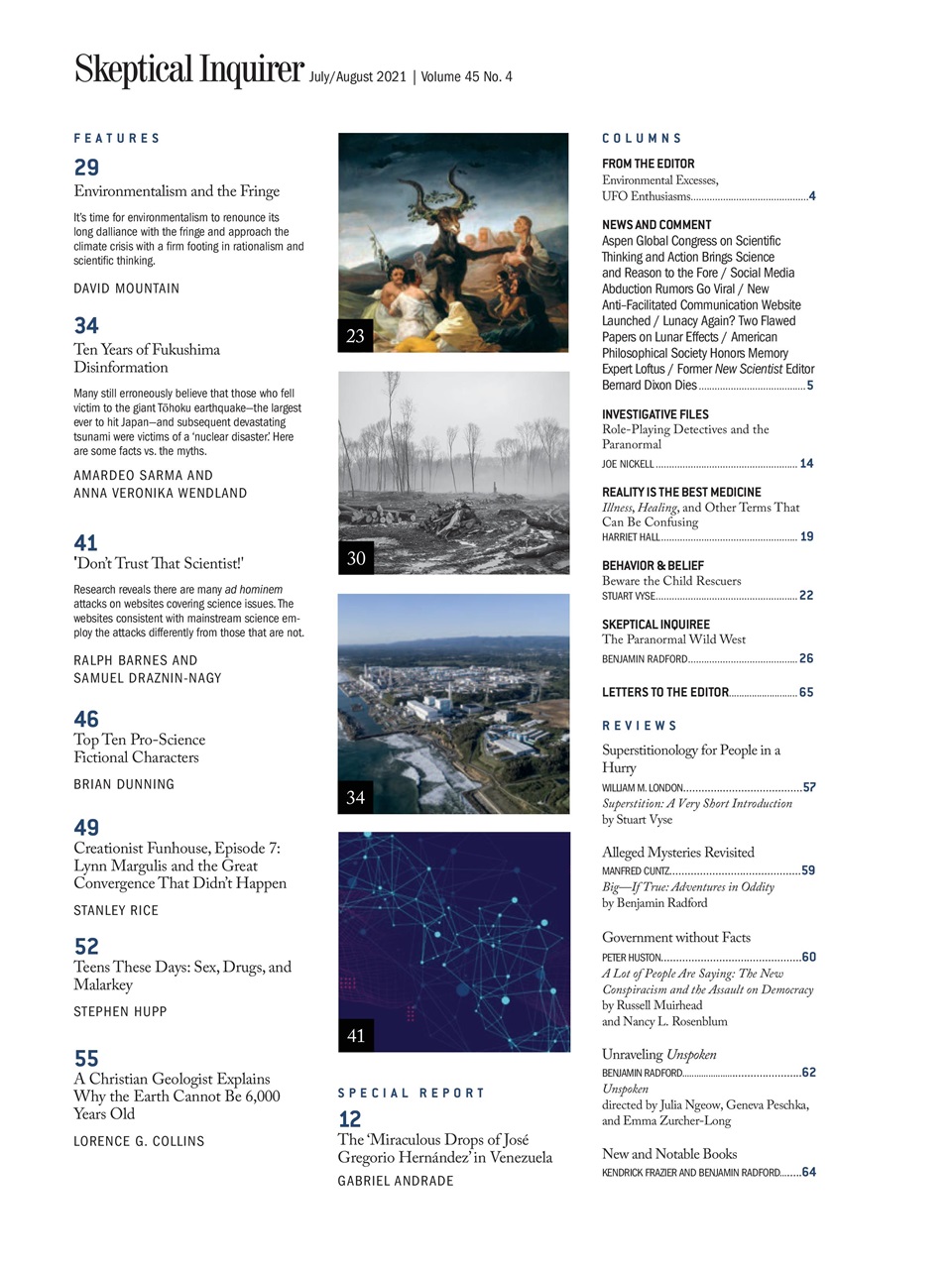 Skeptical Inquirer Preview Pages