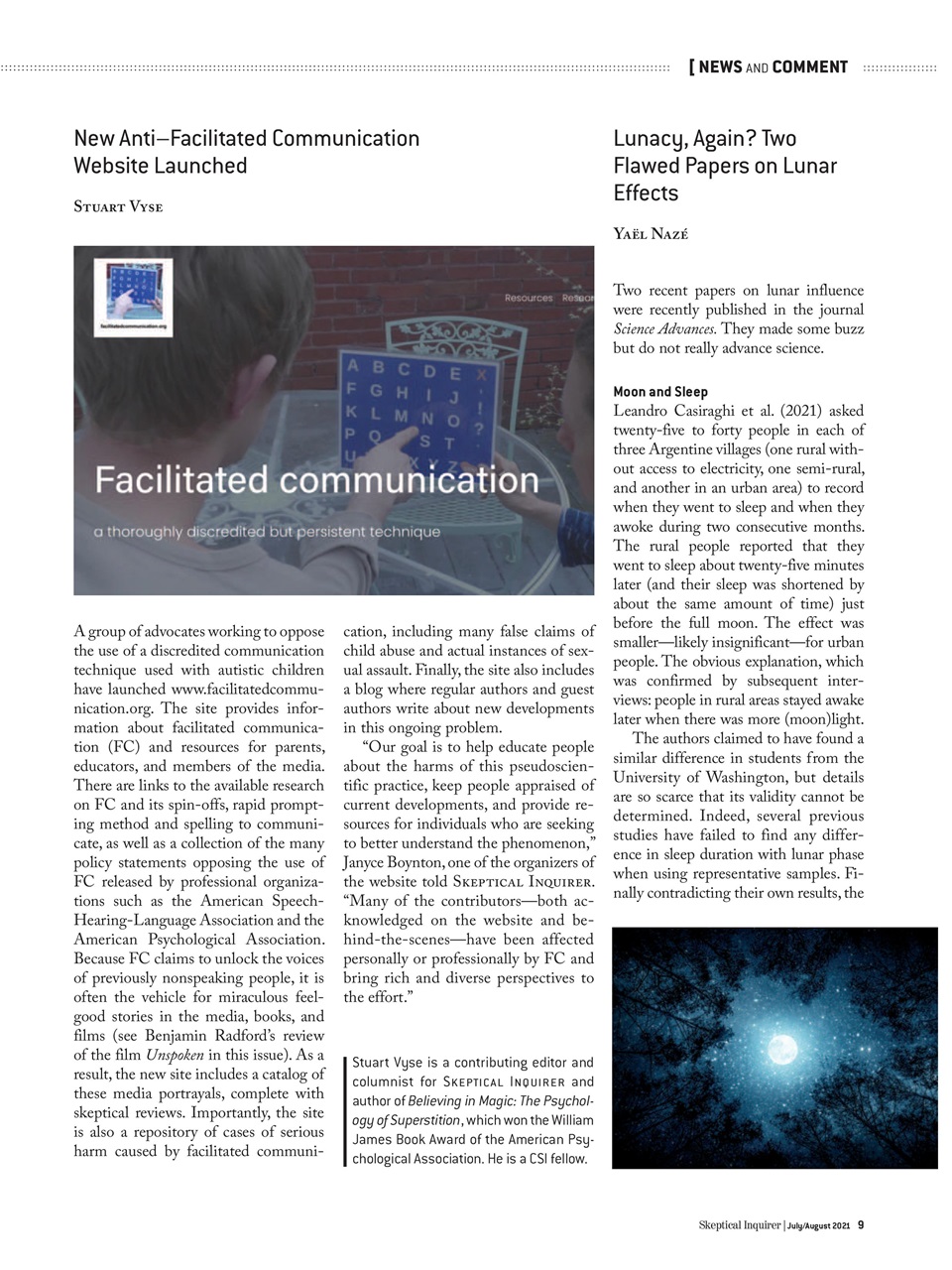 Skeptical Inquirer Preview Pages