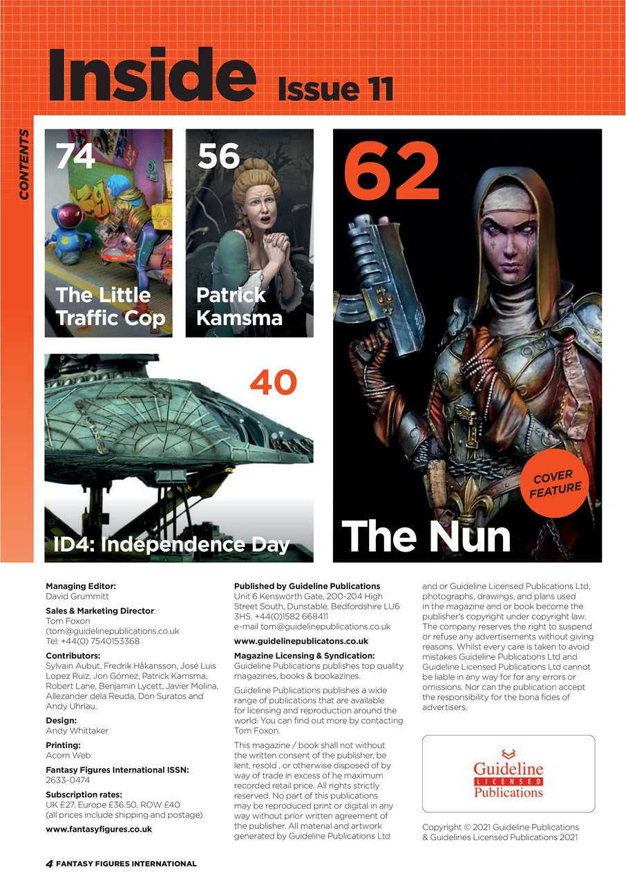 Fantasy Figures International Preview Pages