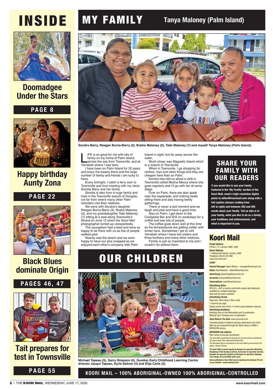 Koori Mail Preview Pages