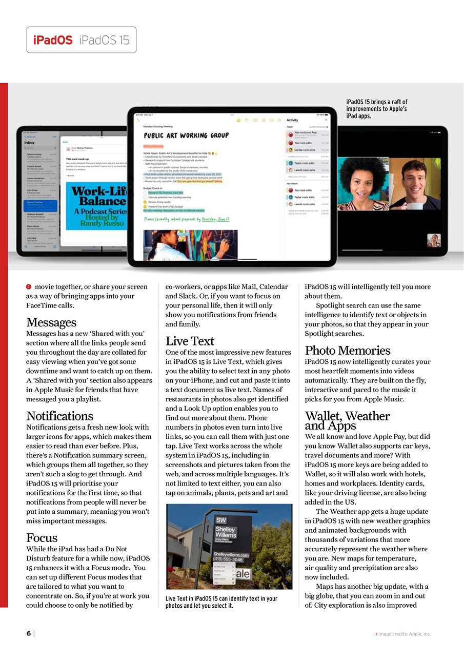 iPad User Preview Pages
