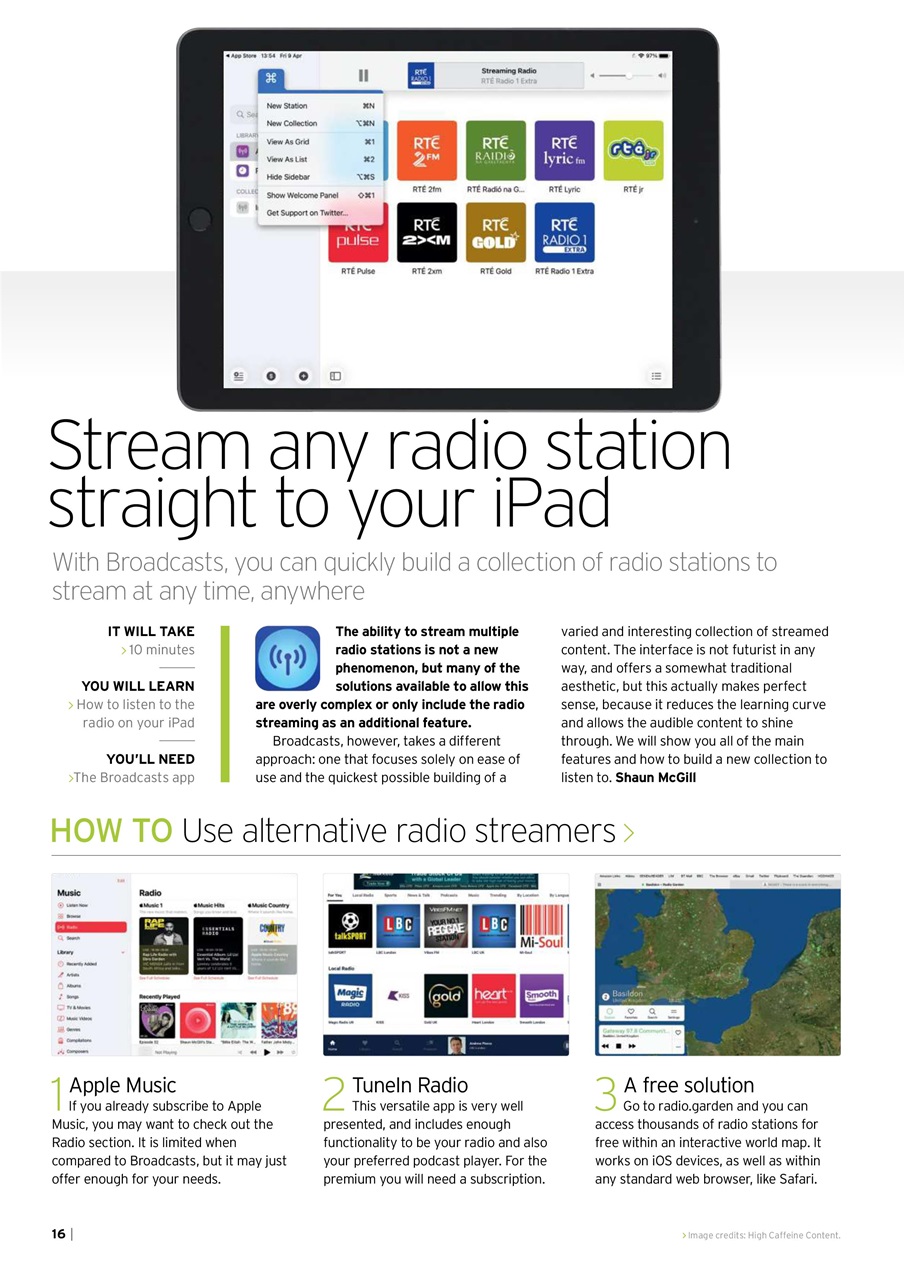 iPad User Preview Pages